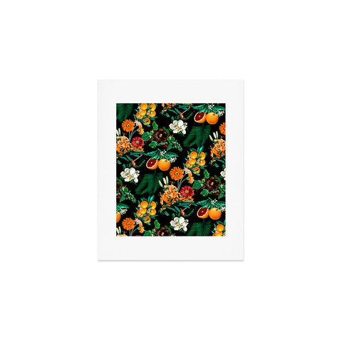 Burcu Korkmazyurek Fruit and Floral Pattern Art Print
