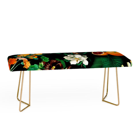 Burcu Korkmazyurek Fruit and Floral Pattern Bench