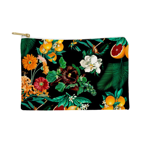 Burcu Korkmazyurek Fruit and Floral Pattern Pouch