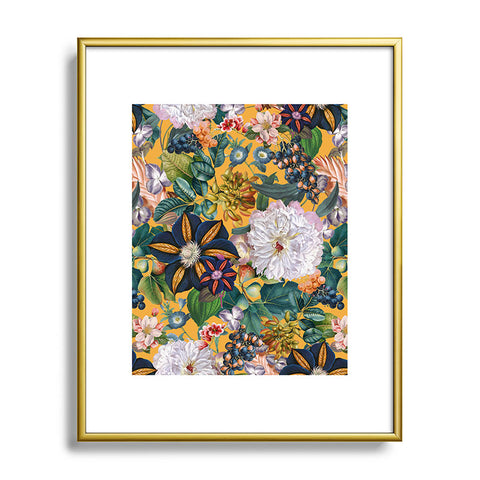 Burcu Korkmazyurek Garden of Eden II Metal Framed Art Print