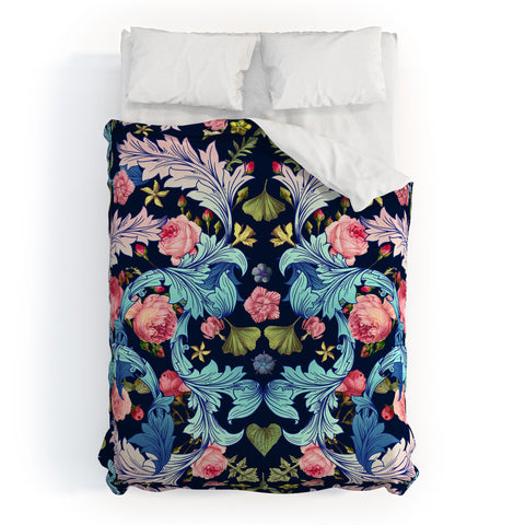 Burcu Korkmazyurek Garden Ornament III Duvet Cover