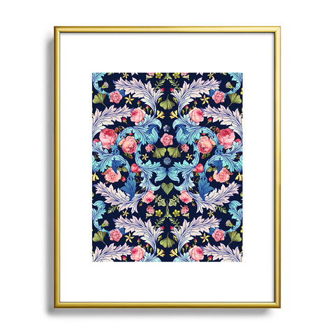 Burcu Korkmazyurek Garden Ornament III Metal Framed Art Print