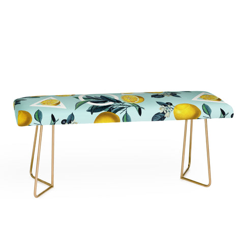 Burcu Korkmazyurek Geometric and Lemon III Bench