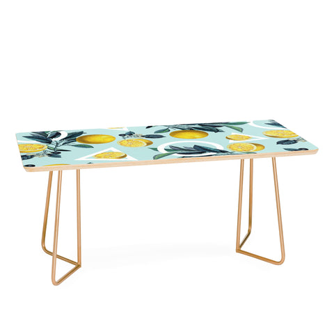 Burcu Korkmazyurek Geometric and Lemon III Coffee Table