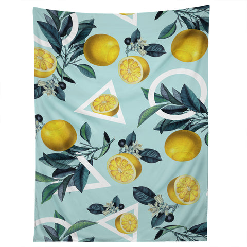 Burcu Korkmazyurek Geometric and Lemon III Tapestry