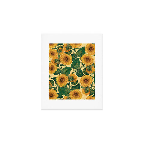 Burcu Korkmazyurek Helianthus Annuus Art Print