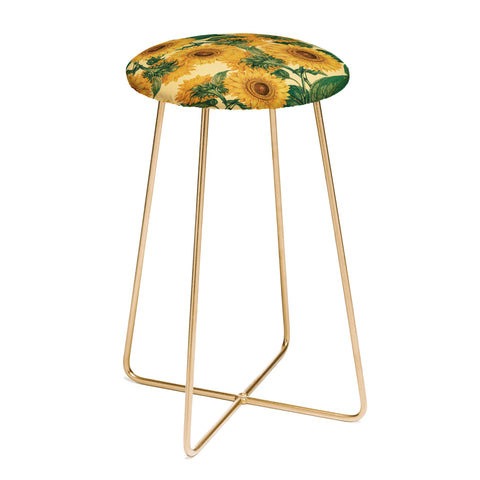 Burcu Korkmazyurek Helianthus Annuus Counter Stool