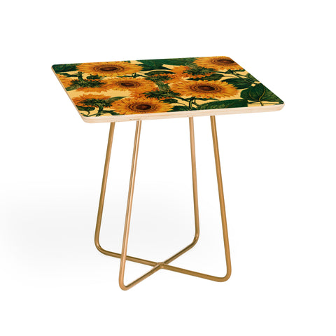 Burcu Korkmazyurek Helianthus Annuus Side Table