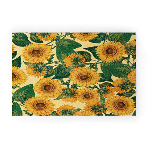 Burcu Korkmazyurek Helianthus Annuus Welcome Mat