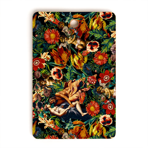 Burcu Korkmazyurek HERA and ZEUS Garden Cutting Board Rectangle