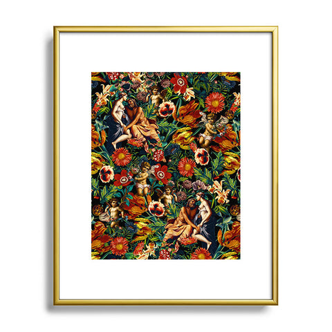 Burcu Korkmazyurek HERA and ZEUS Garden Metal Framed Art Print