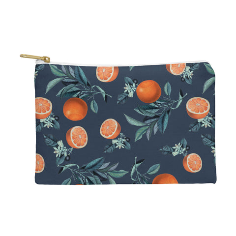 Burcu Korkmazyurek Lemon and Leaf Pattern VI Pouch