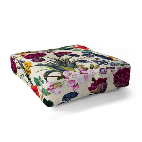 Burcu Korkmazyurek Magical Garden V Floor Pillow Square