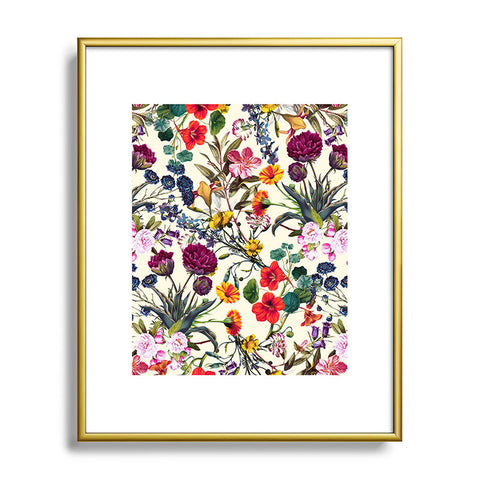 Burcu Korkmazyurek Magical Garden V Metal Framed Art Print