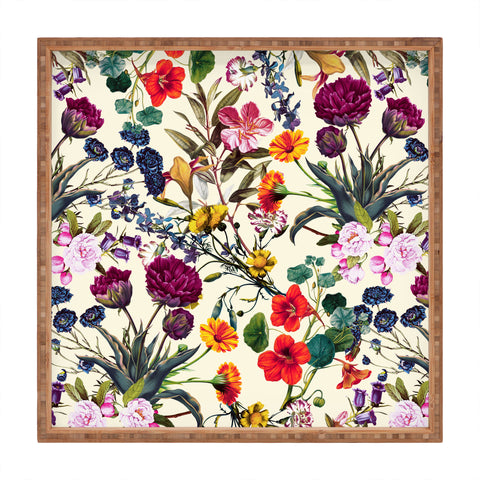 Burcu Korkmazyurek Magical Garden V Square Tray