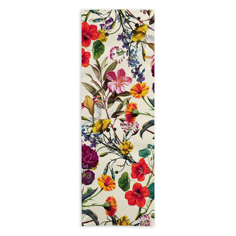 Burcu Korkmazyurek Magical Garden V Yoga Towel