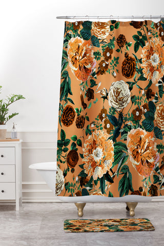 Burcu Korkmazyurek Magical Garden X Shower Curtain And Mat