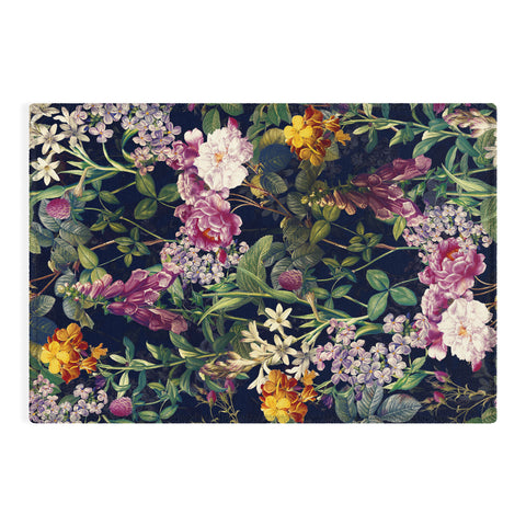 Burcu Korkmazyurek Midnight Forest VII Outdoor Rug