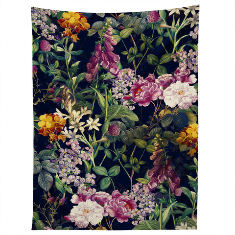 Burcu Korkmazyurek Midnight Forest VII Tapestry