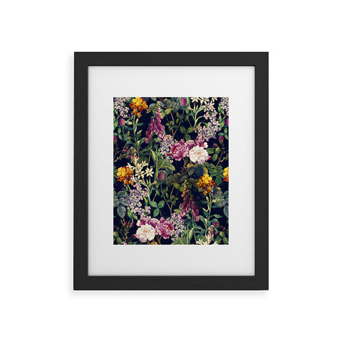 Burcu Korkmazyurek Midnight Forest VII Framed Art Print