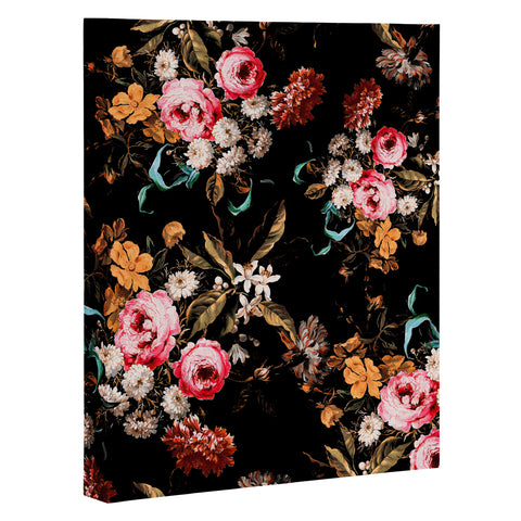 Burcu Korkmazyurek Midnight Garden IV Art Canvas