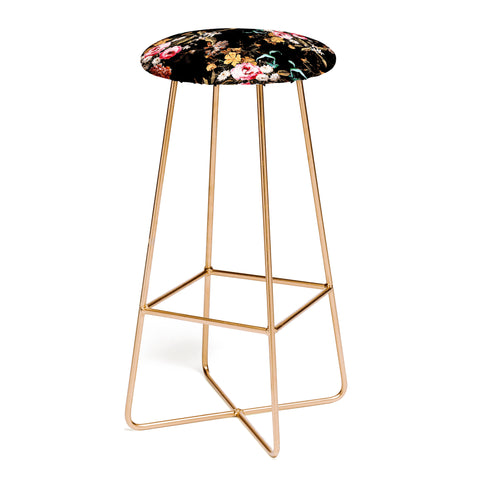 Burcu Korkmazyurek Midnight Garden IV Bar Stool