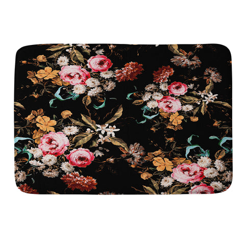 Burcu Korkmazyurek Midnight Garden IV Memory Foam Bath Mat