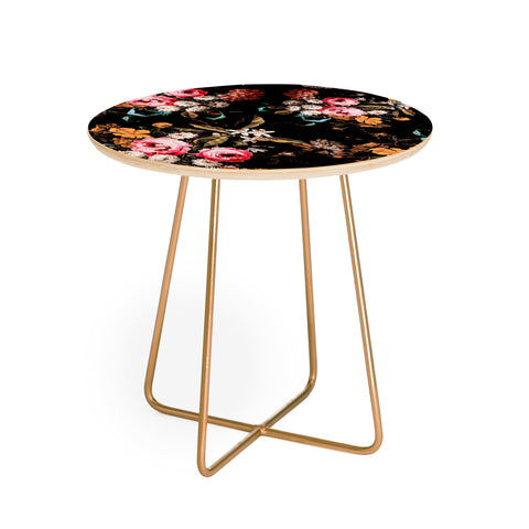 Burcu Korkmazyurek Midnight Garden IV Round Side Table