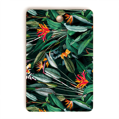 Burcu Korkmazyurek Midnight Garden V Cutting Board Rectangle