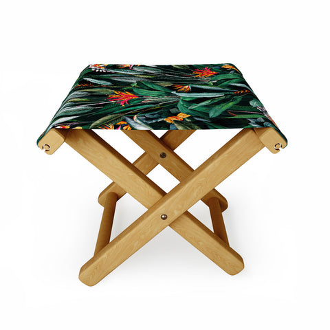 Burcu Korkmazyurek Midnight Garden V Folding Stool
