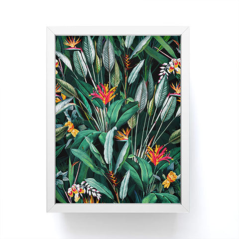 Burcu Korkmazyurek Midnight Garden V Framed Mini Art Print