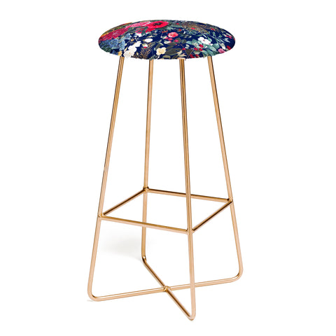 Burcu Korkmazyurek Midnight Garden VI Bar Stool