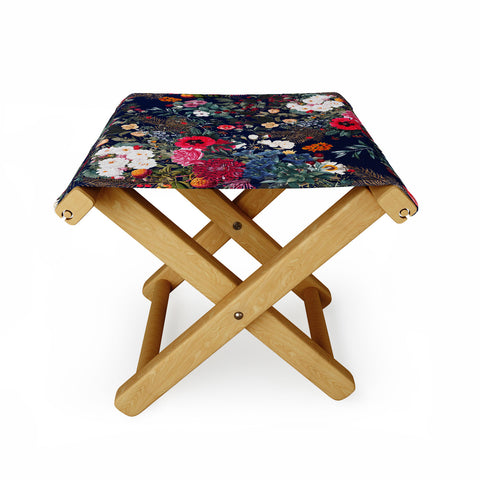 Burcu Korkmazyurek Midnight Garden VI Folding Stool