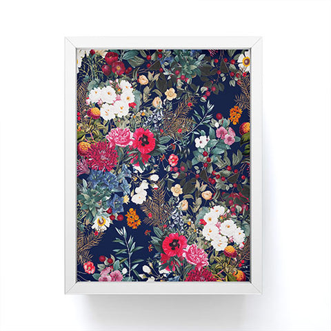 Burcu Korkmazyurek Midnight Garden VI Framed Mini Art Print