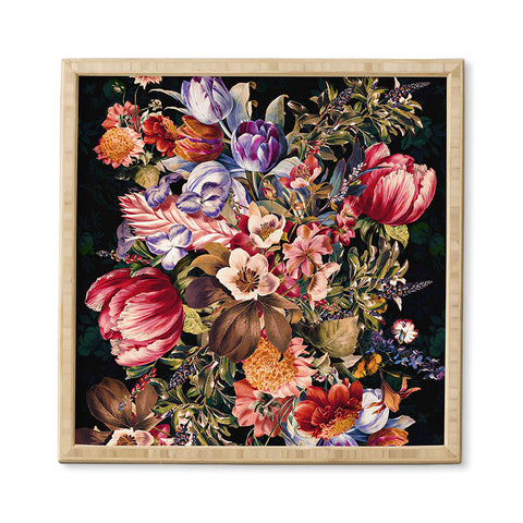 Burcu Korkmazyurek Midnight Garden VII Framed Wall Art