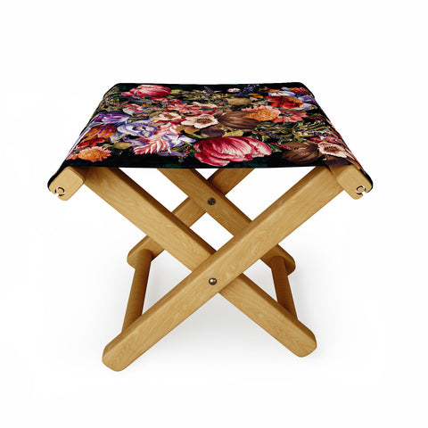 Burcu Korkmazyurek Midnight Garden VII Folding Stool