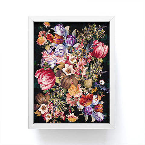 Burcu Korkmazyurek Midnight Garden VII Framed Mini Art Print
