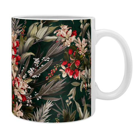 Burcu Korkmazyurek Midnight Garden XI Coffee Mug