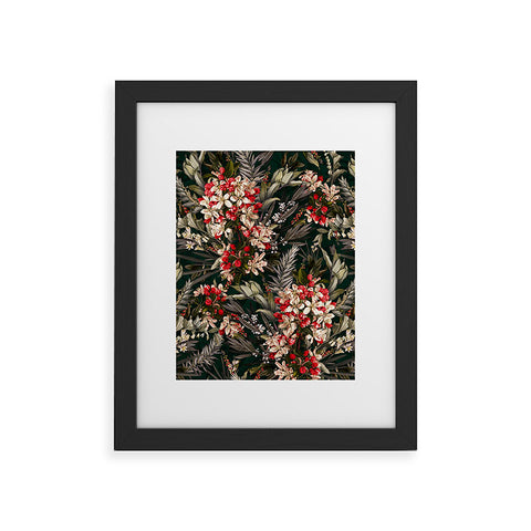 Burcu Korkmazyurek Midnight Garden XI Framed Art Print