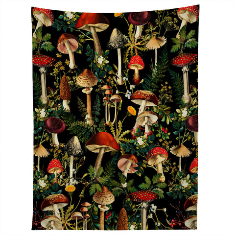 Burcu Korkmazyurek Mushroom Paradise Tapestry