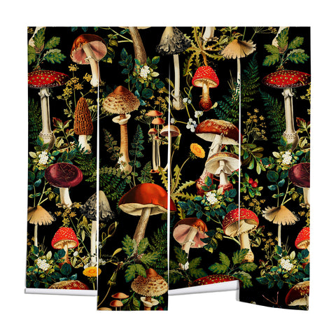 Burcu Korkmazyurek Mushroom Paradise Wall Mural