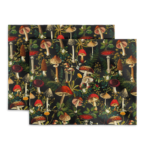 Burcu Korkmazyurek Mushroom Paradise Placemat