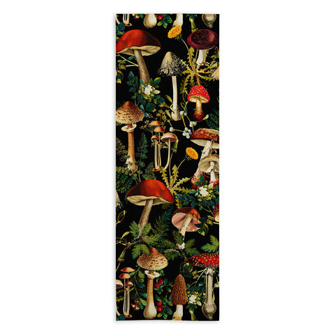 Burcu Korkmazyurek Mushroom Paradise Yoga Towel