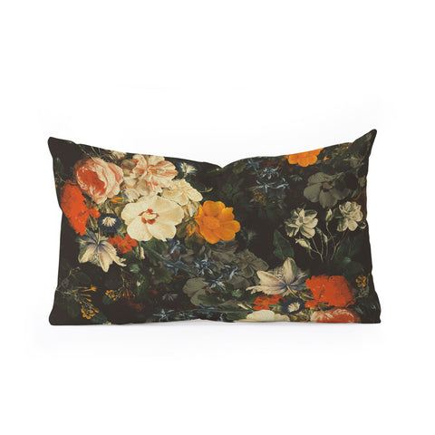 Burcu Korkmazyurek Mysterious Garden IV Oblong Throw Pillow