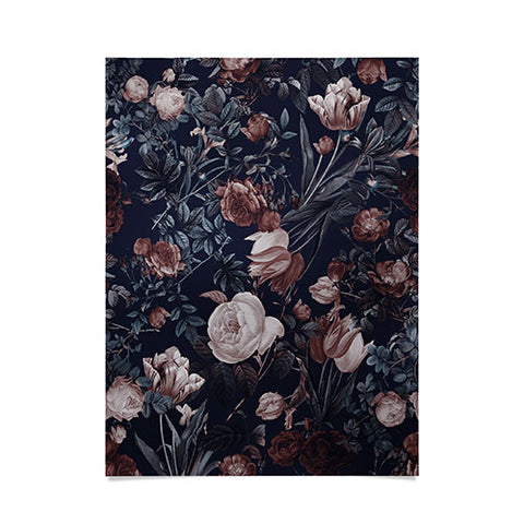 Burcu Korkmazyurek Night Forest XXV Poster