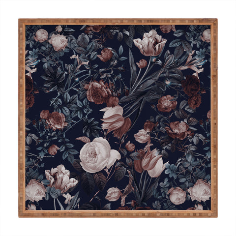 Burcu Korkmazyurek Night Forest XXV Square Tray