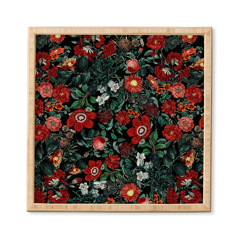 Burcu Korkmazyurek NIGHT GARDEN XXVI Framed Wall Art