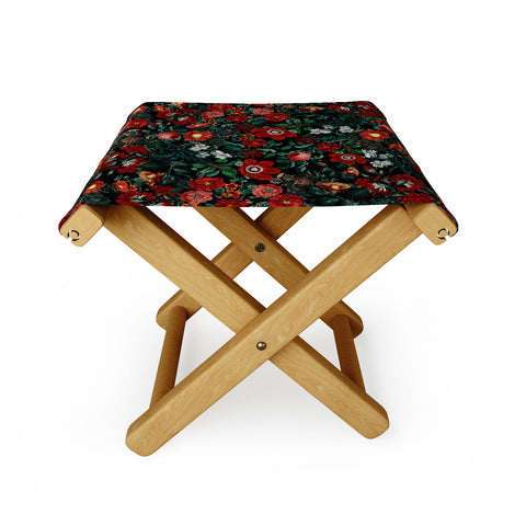 Burcu Korkmazyurek NIGHT GARDEN XXVI Folding Stool