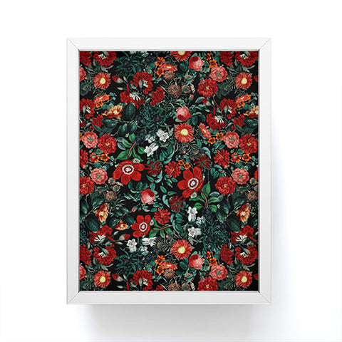 Burcu Korkmazyurek NIGHT GARDEN XXVI Framed Mini Art Print