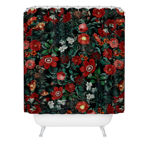 Burcu Korkmazyurek NIGHT GARDEN XXVI Shower Curtain